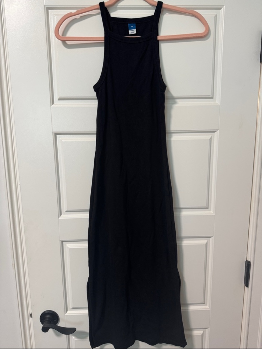 Old Navy Black Racerback Maxi Dress
